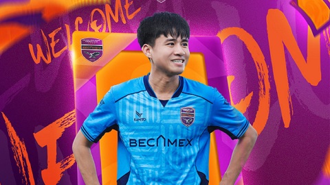  Bình Dương công bố hợp đồng với cầu thủ từng ở 'Top 40 tài năng trẻ thế giới’